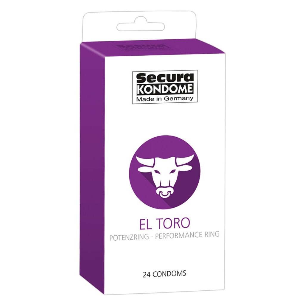 Secura Kondome El Toro Performance Ring x24 Condoms