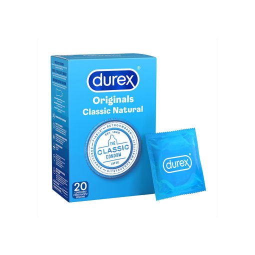 Durex Originals Classic Natural Condoms X20