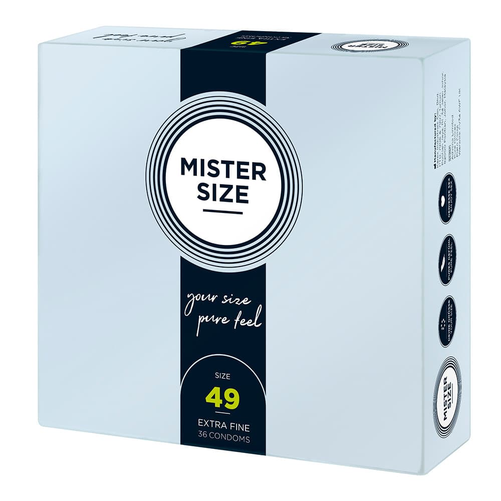 Mister Size 49mm Your Size Pure Feel Condoms 36 Pack